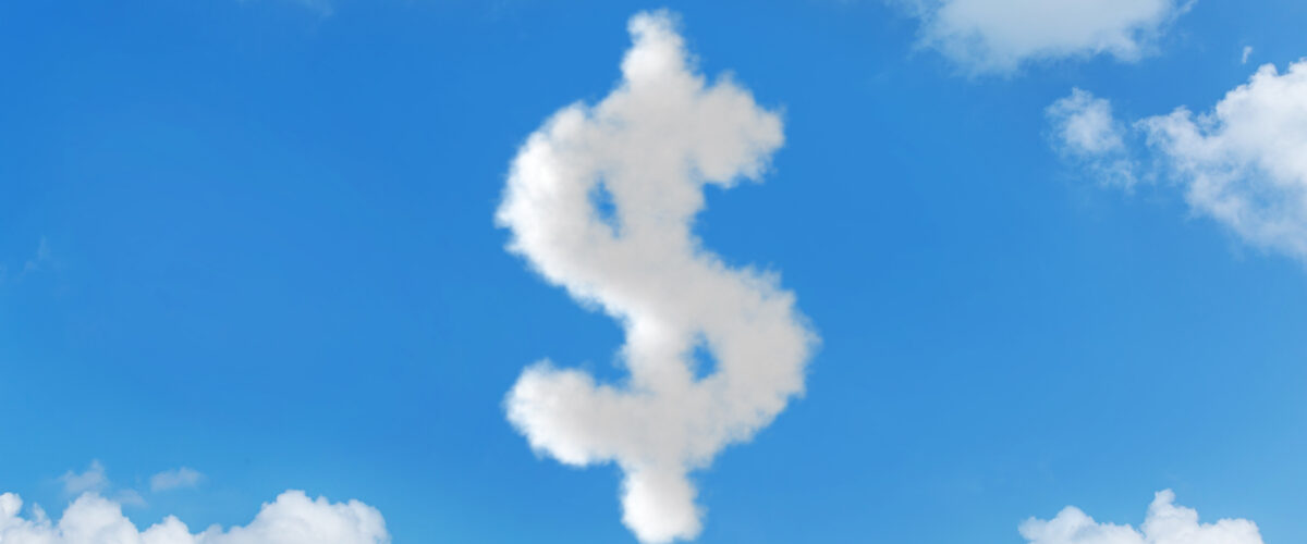 Cloud-sky text message concepts writing