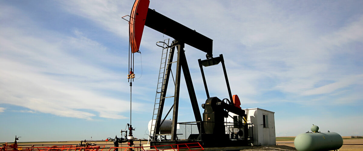 An oil pump jack in Southern Alberta. Similar Images: