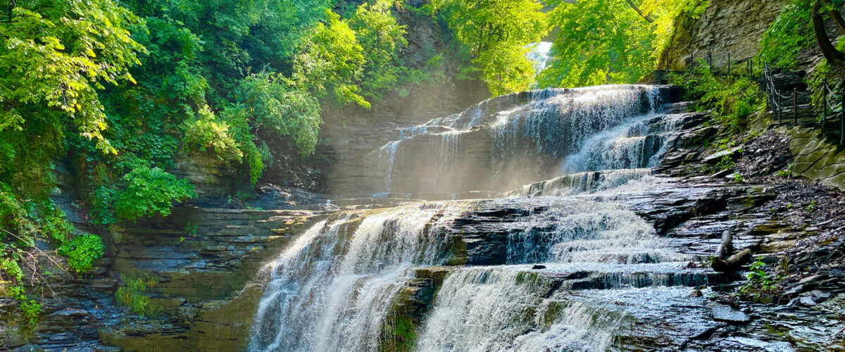 Cascadilla Gorge Trail, Ithaca NY - Waterfall